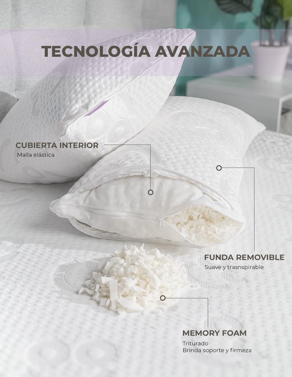 Set de almohada firmeza alta