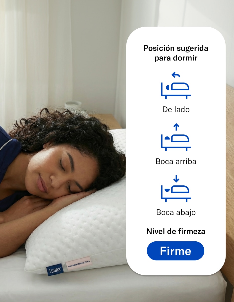 Set de almohada Luuna firmeza alta