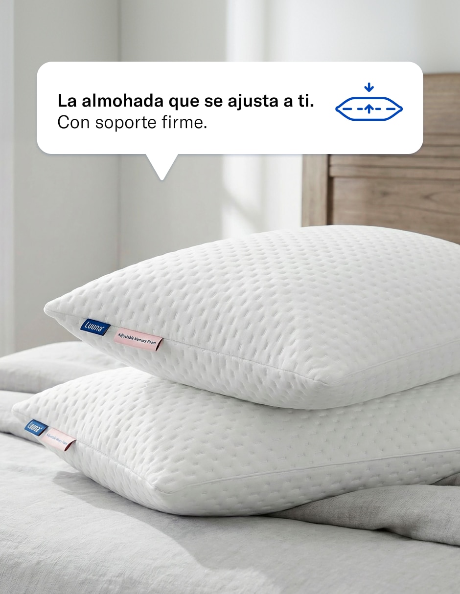 Set de almohada Luuna firmeza alta