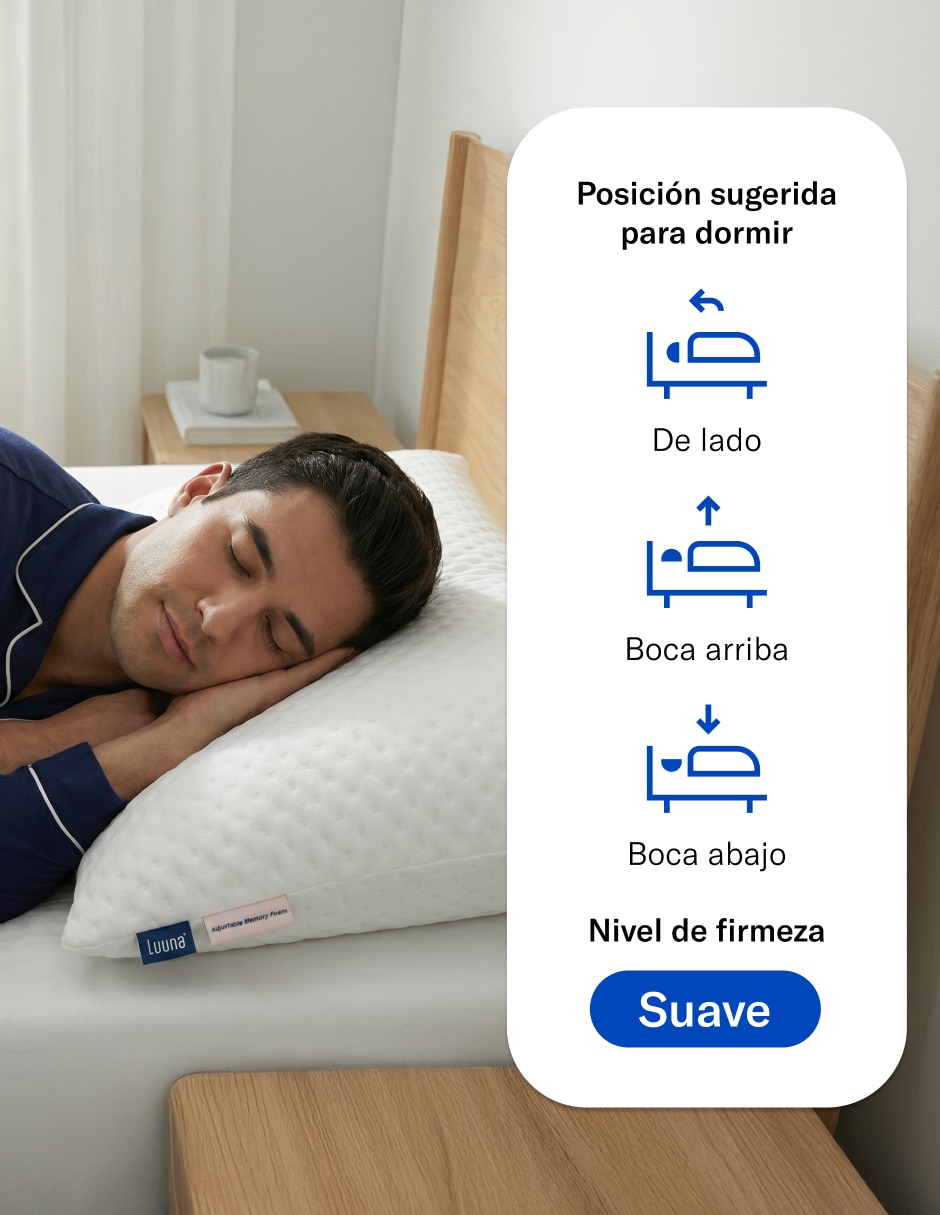 Set de almohada Luuna firmeza baja