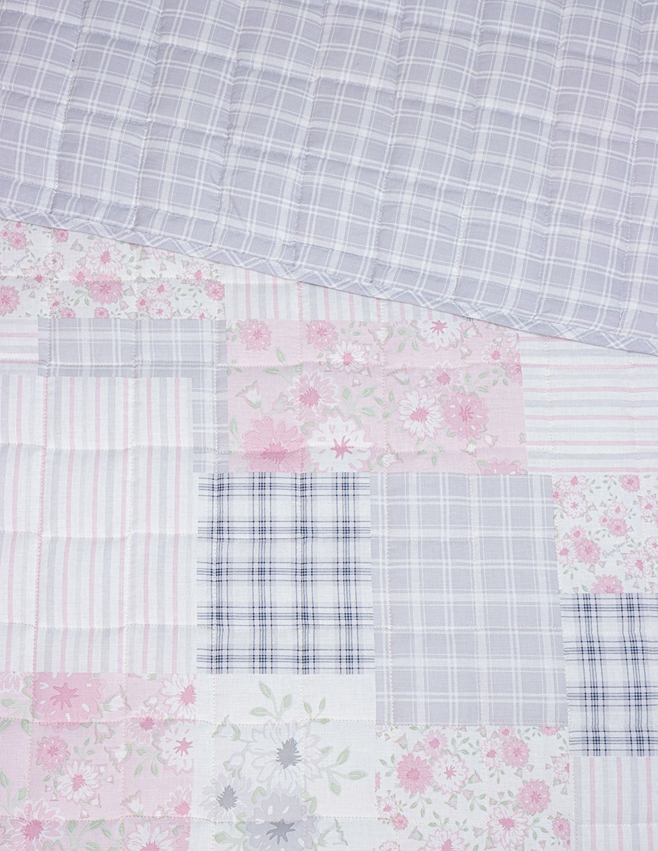 Set de colcha Hallie Pink 2