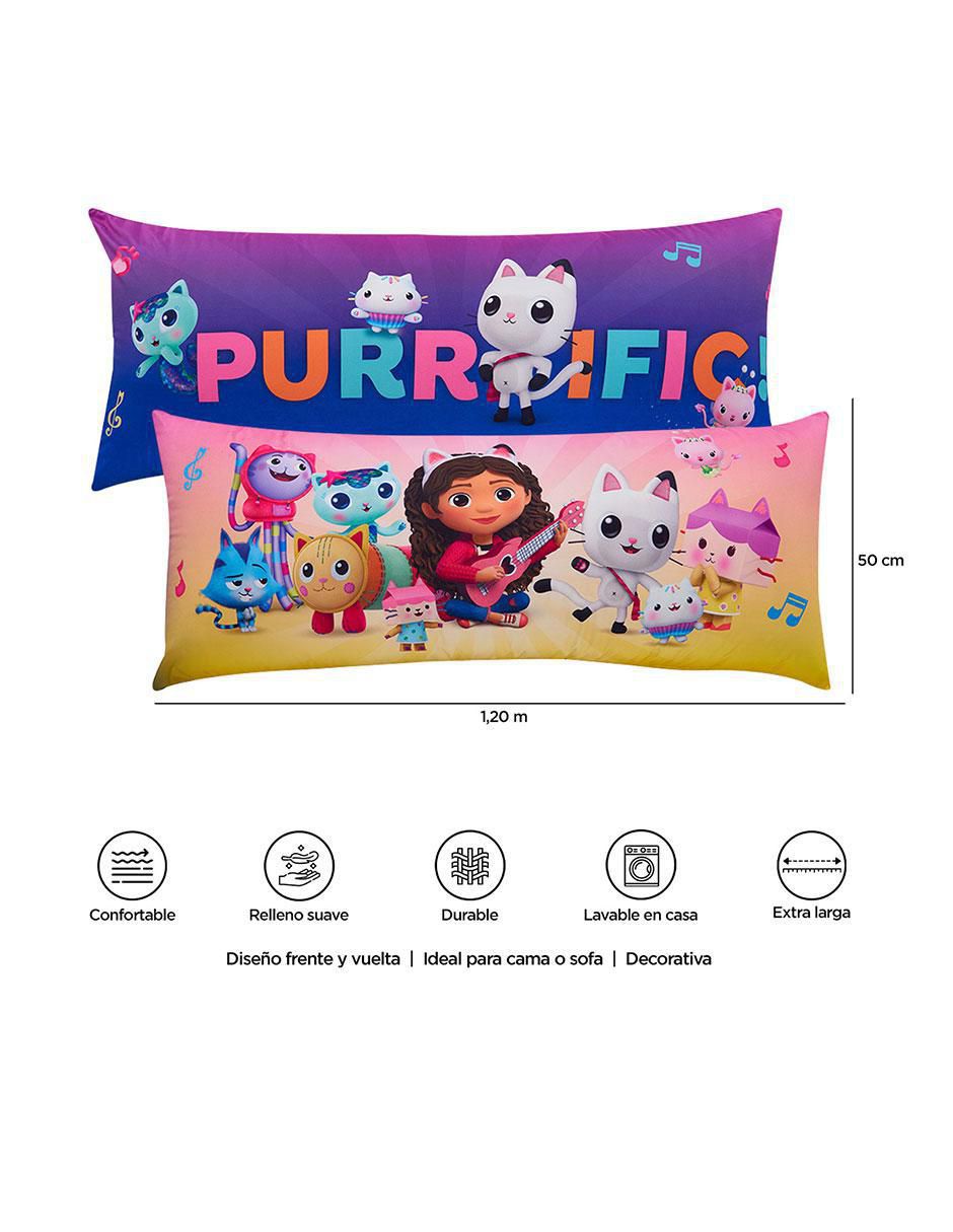 Almohada Súper Jumbo Gabby Purrific firmeza media 6