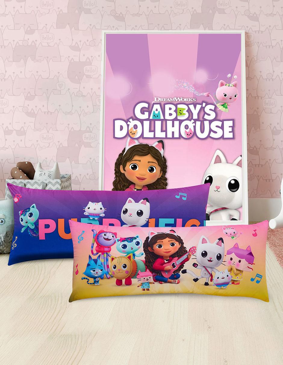 Almohada Súper Jumbo Gabby Purrific firmeza media
