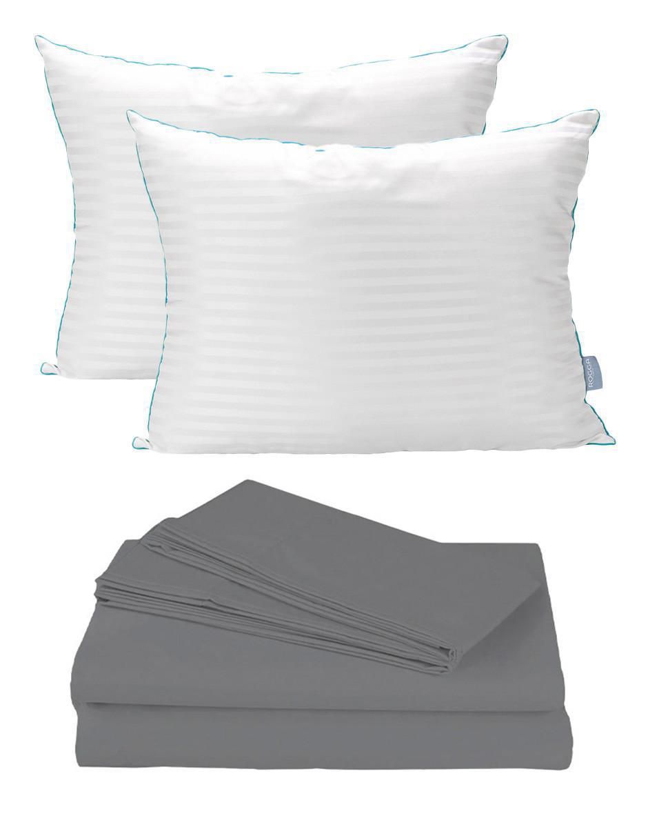 Juego de sábanas de algodón Soft Royal Twin 2
