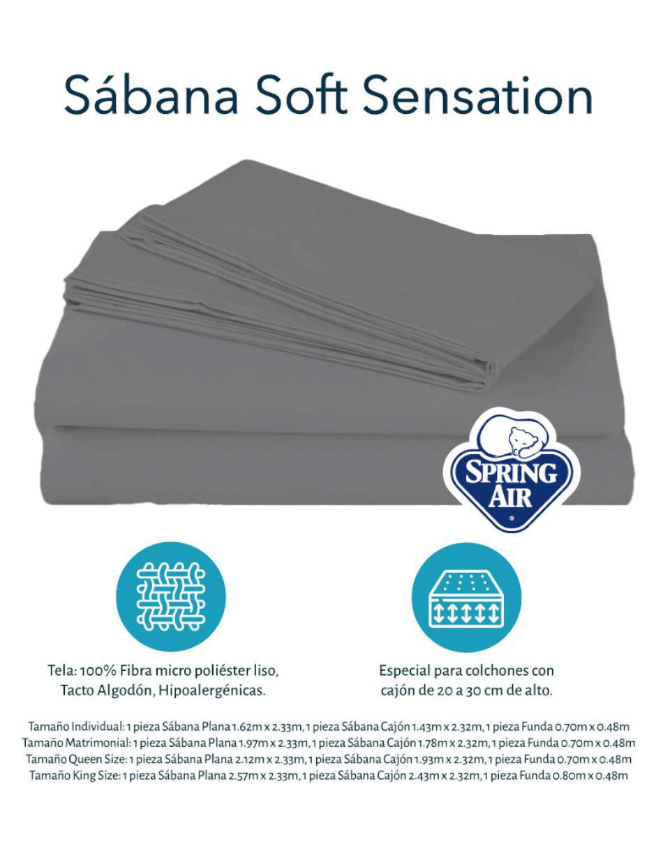 Juego de sábanas de algodón Soft Royal Twin 9