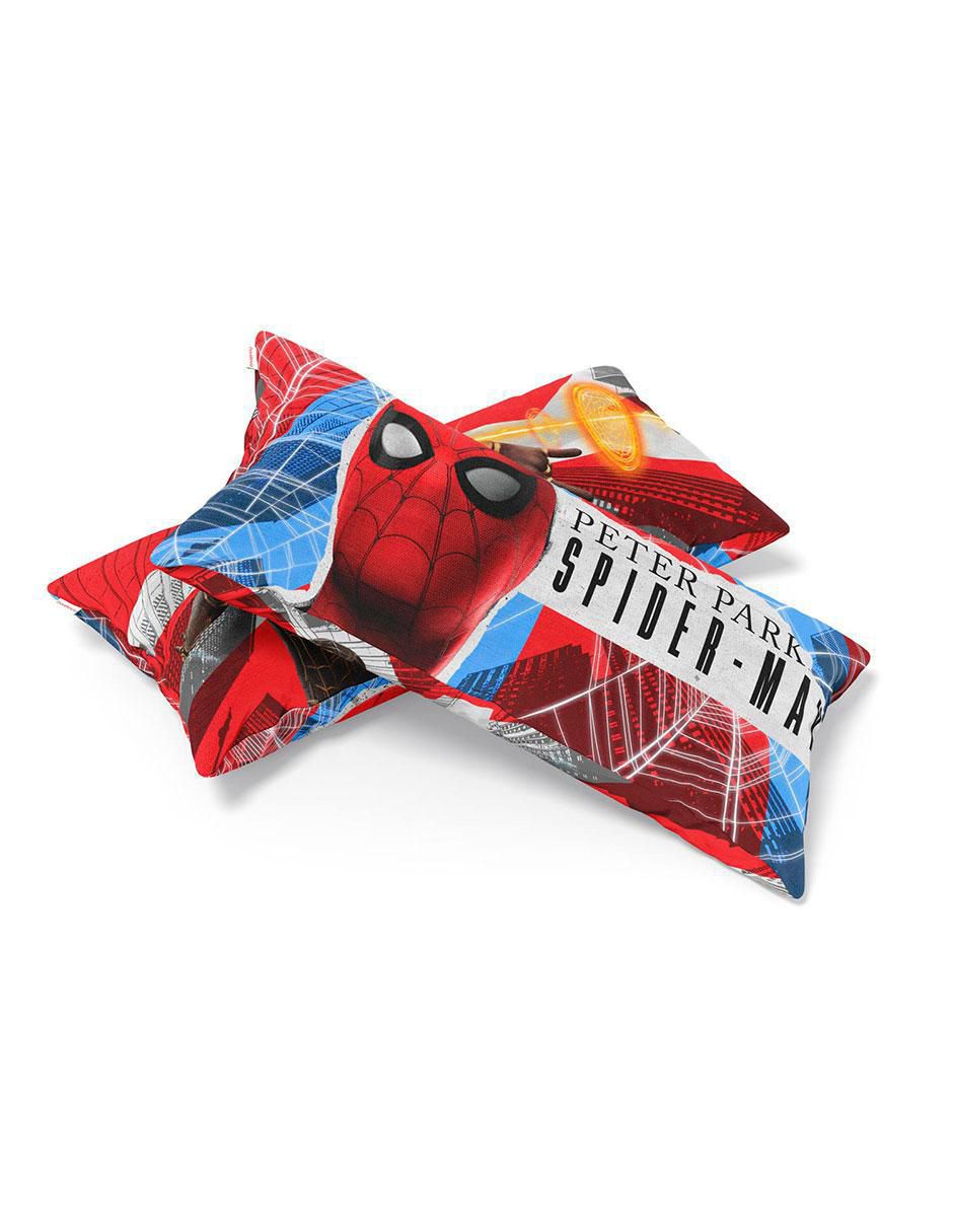 Almohada Súper Jumbo Spider Man Black firmeza media