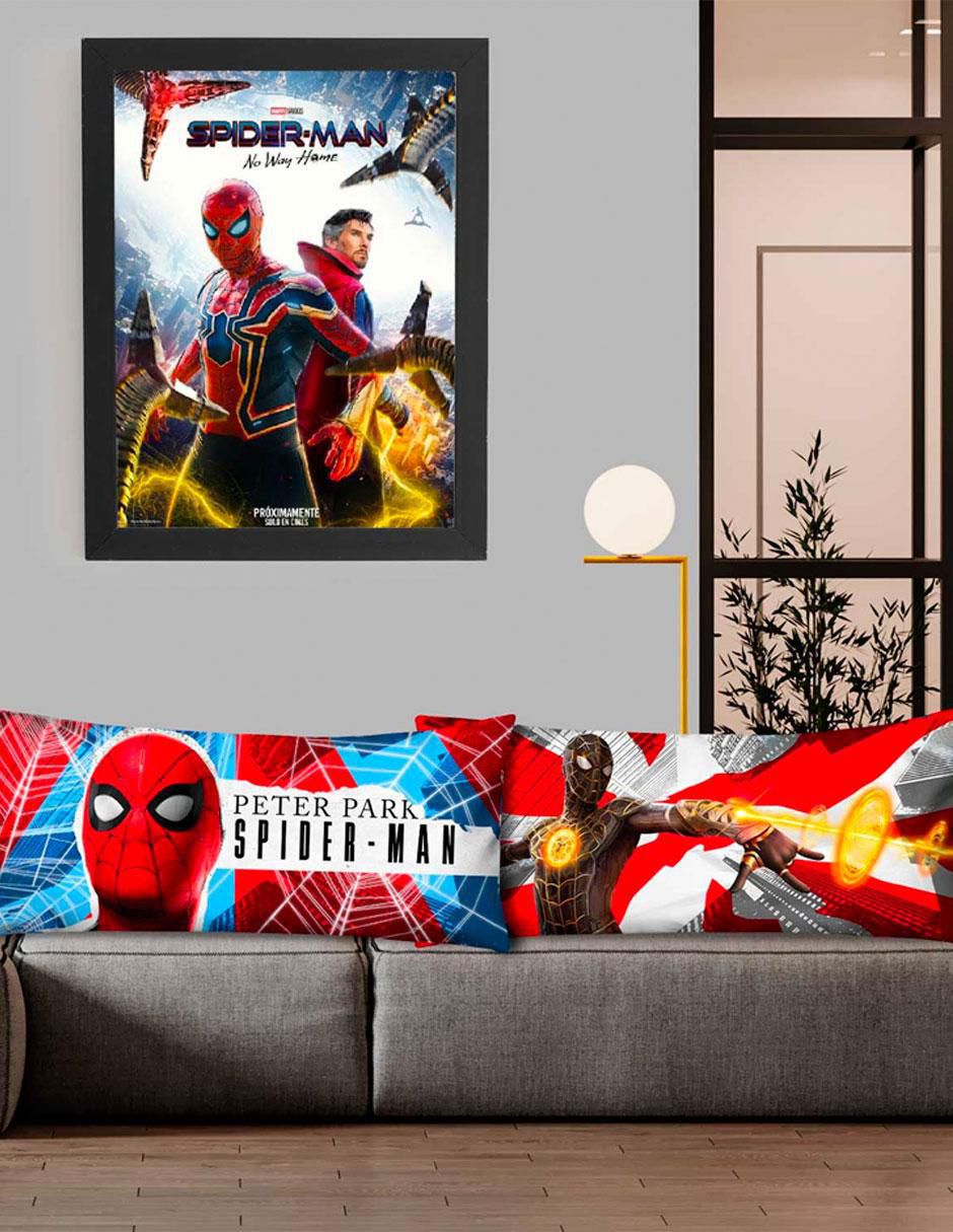 Almohada Súper Jumbo Spider Man Black firmeza media