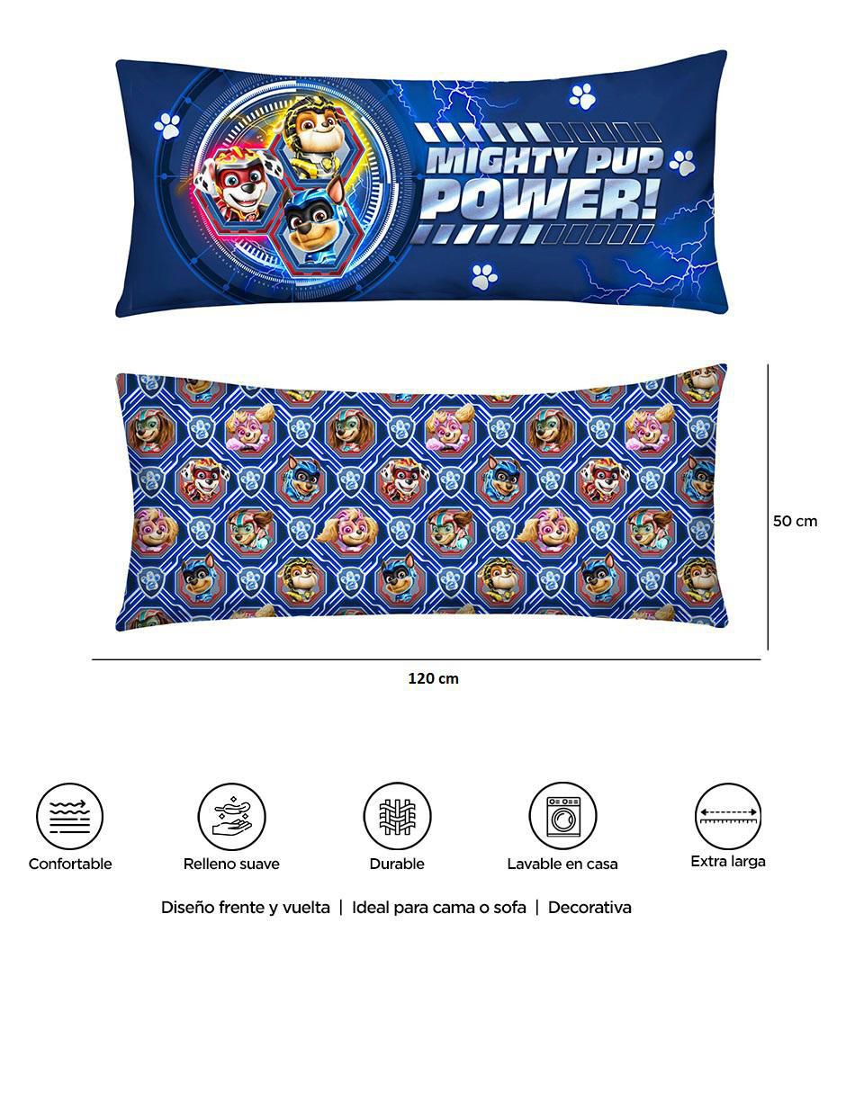 Almohada Súper Jumbo Paw Patrol Mighty firmeza media 5