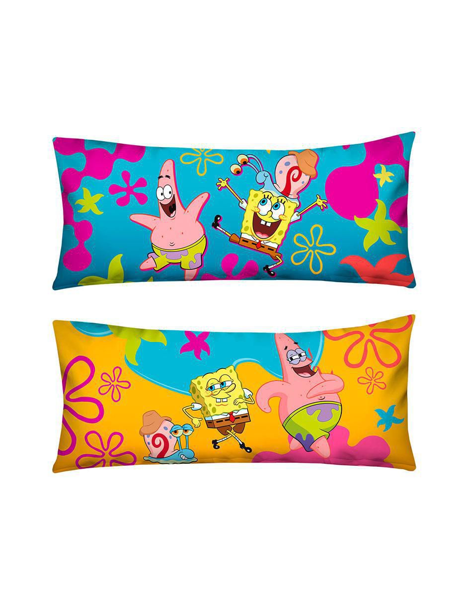 Almohada Súper Jumbo Bob Esponja Best firmeza media