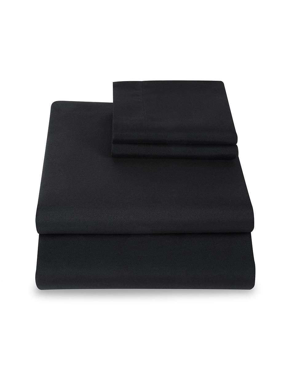 Juego de sábanas de microfibra SUMIE BLACK