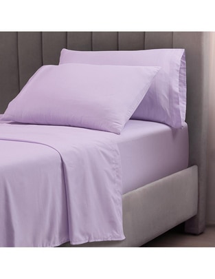 Juego de sábanas de microfibra SUMIE MAUVE Juego de sábanas de microfibra SUMIE MAUVE