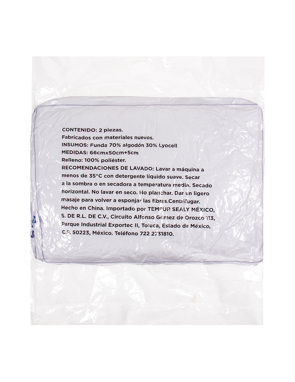 Set de almohada Compress firmeza media 6