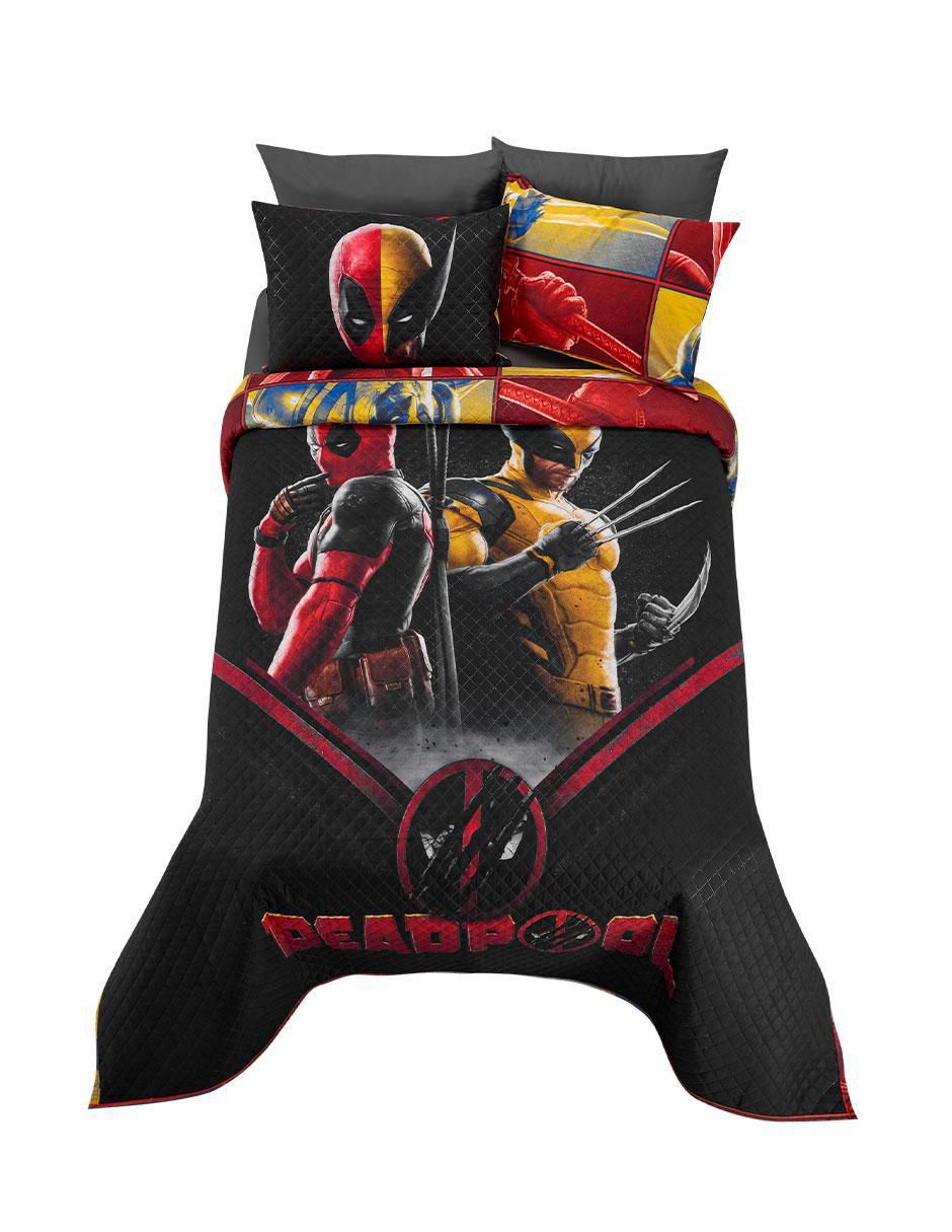 Set de colcha Providencia Deadpool Antihéroes