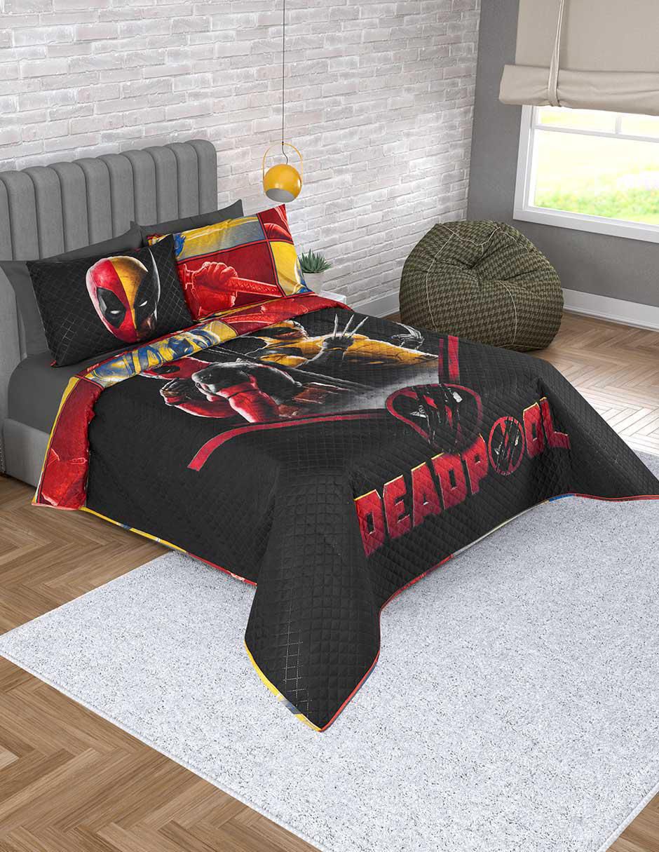 Set de colcha Providencia Deadpool Antihéroes