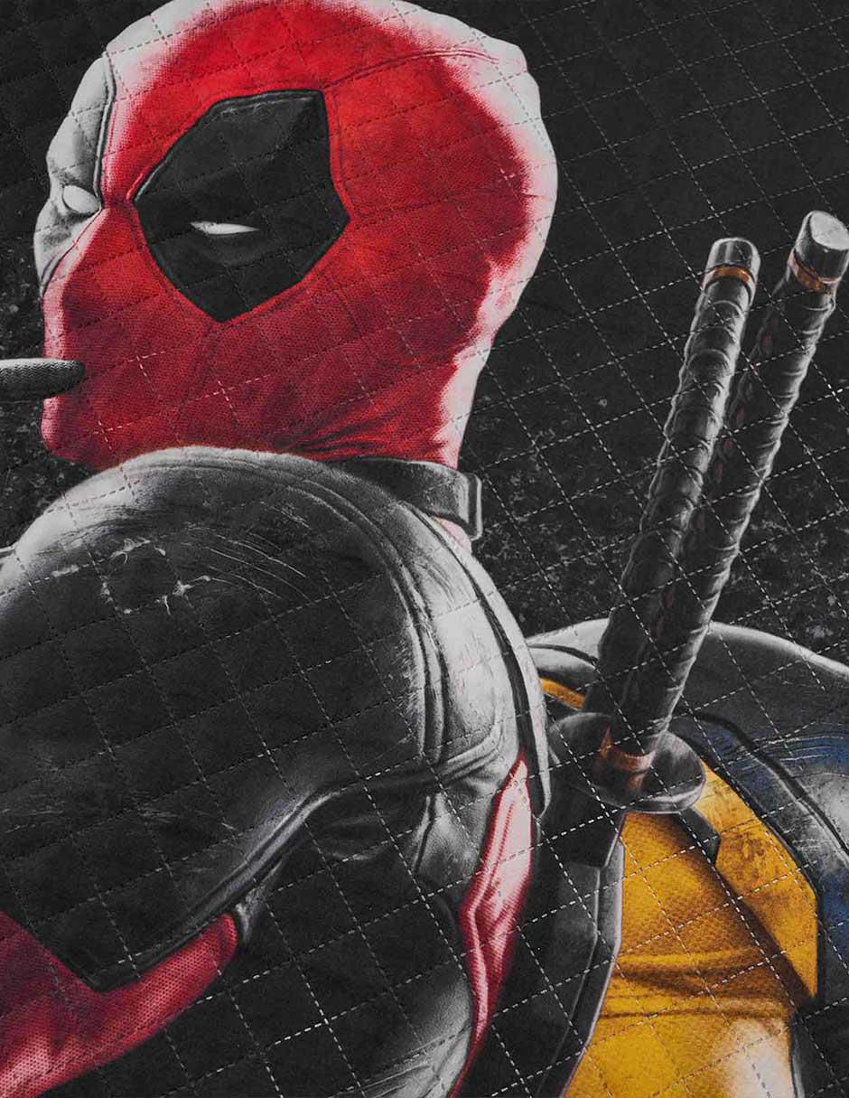 Set de colcha Providencia Deadpool Antihéroes