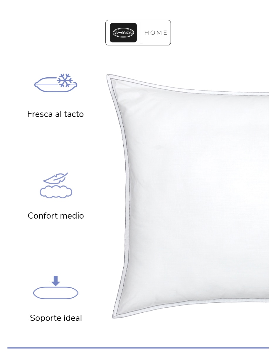 Almohada Holliday firmeza media