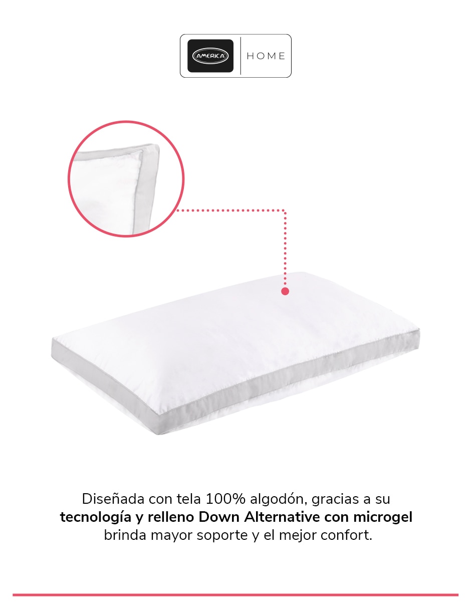 Almohada América Legend firmeza media