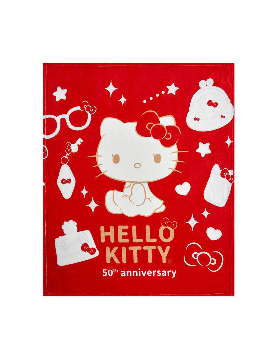 Frazada Hello Kitty 50 Aniversario Frazada Hello Kitty 50 Aniversario