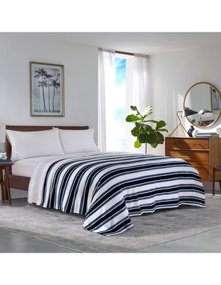 Cobertor Ferry Stripe estampado a rayas