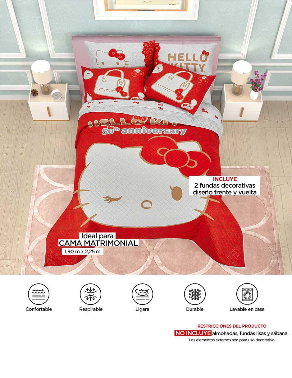 Set de colcha Providencia Hello Kitty 50 Aniversario