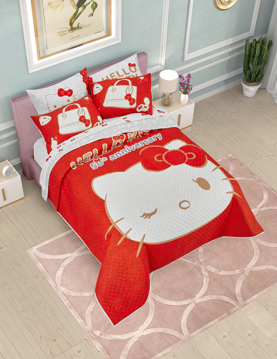 Set de colcha Providencia Hello Kitty 50 Aniversario