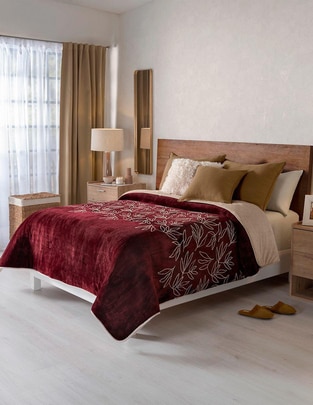 Cobertor estampado floral Cobertor estampado floral