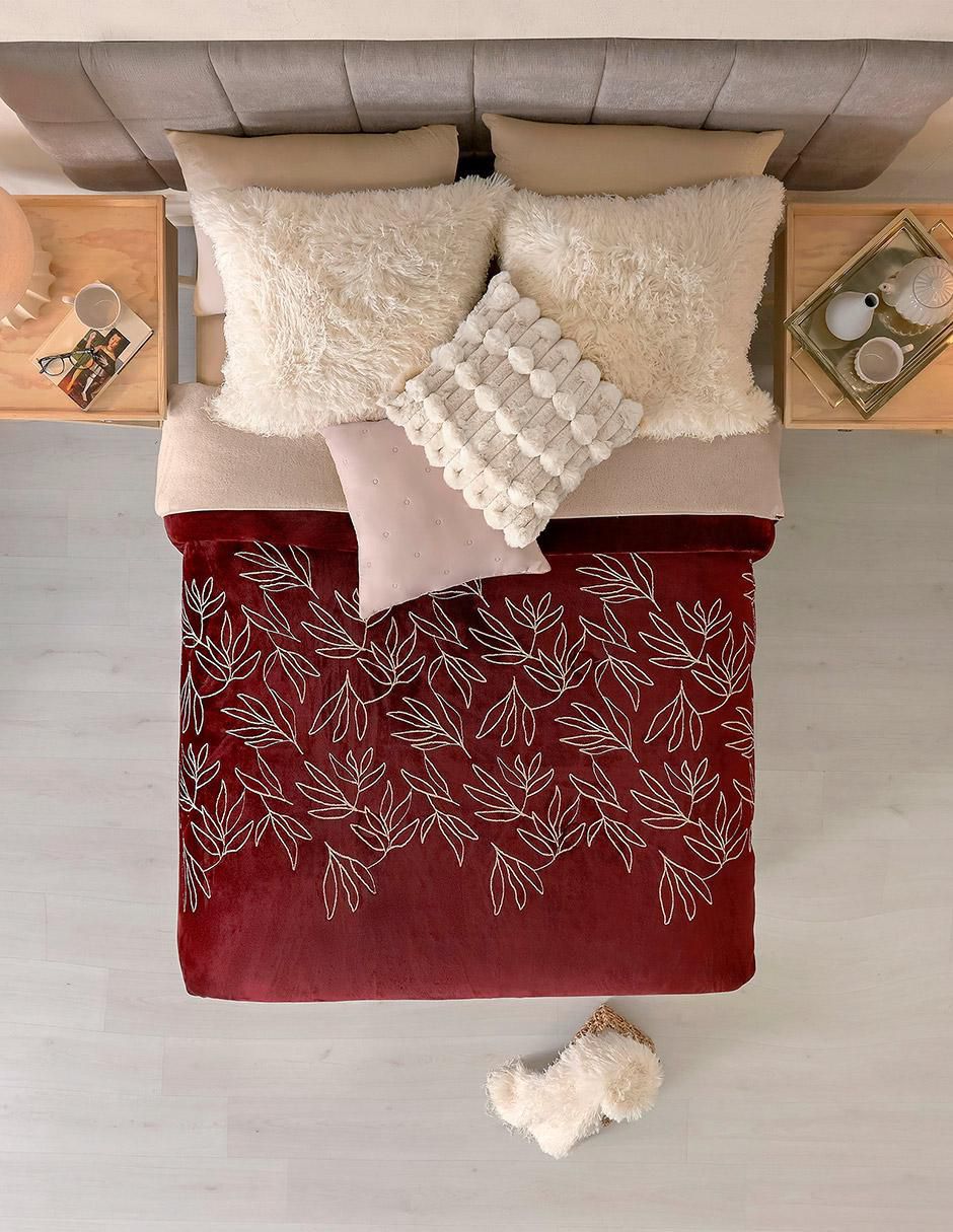 Cobertor estampado floral 2