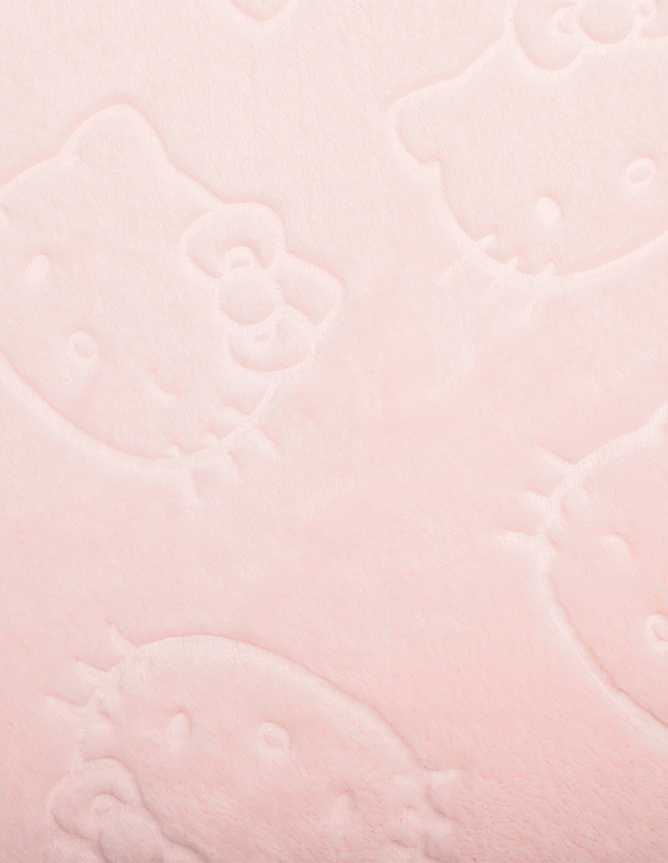 Frazada clásica de tejido punto Hello Kitty para niña
