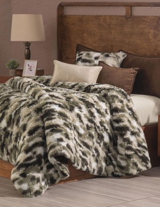 Cobertor Deluxe Leopard Cobertor Deluxe Leopard