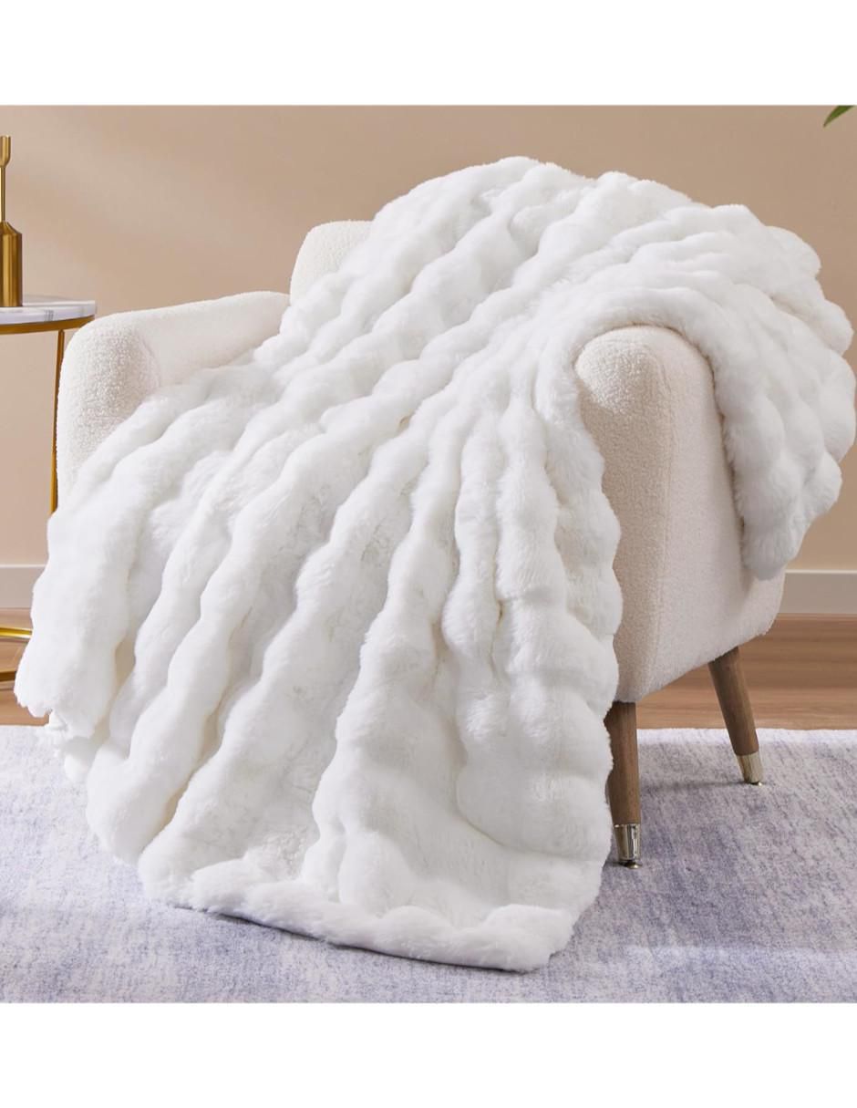 Frazada de tejido microfibra Soft Snow Frazada de tejido microfibra Soft Snow