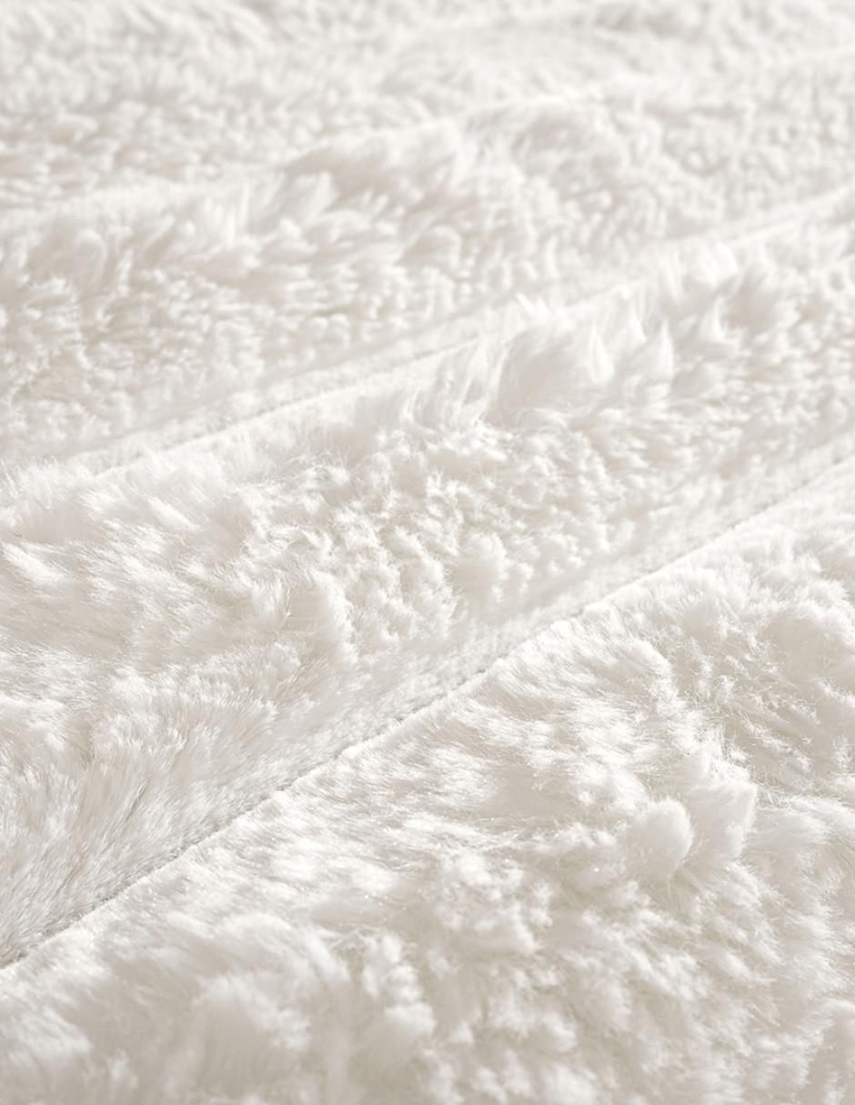 Frazada de tejido microfibra Soft Snow 2