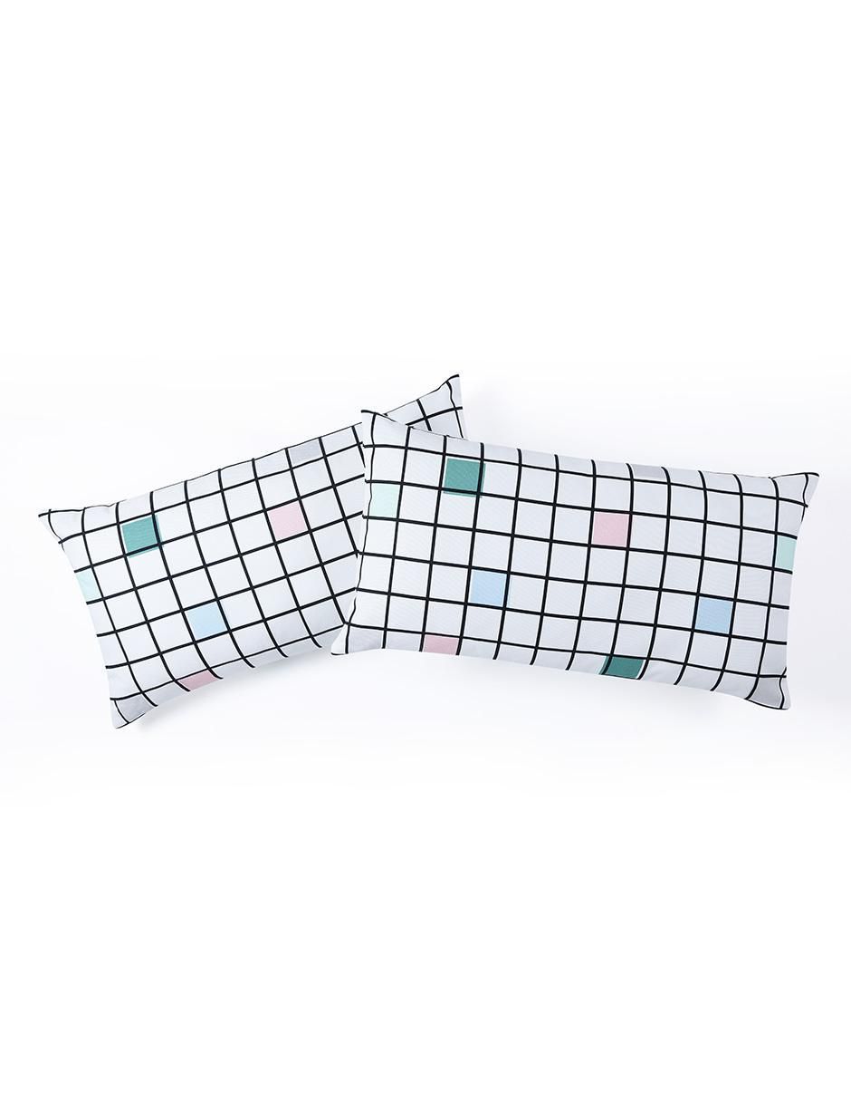 Cojín decorativo Kaltex Home Paintbox Twin Pack