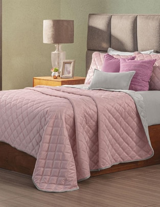 Set de cobertor Pink Velvet Dreams