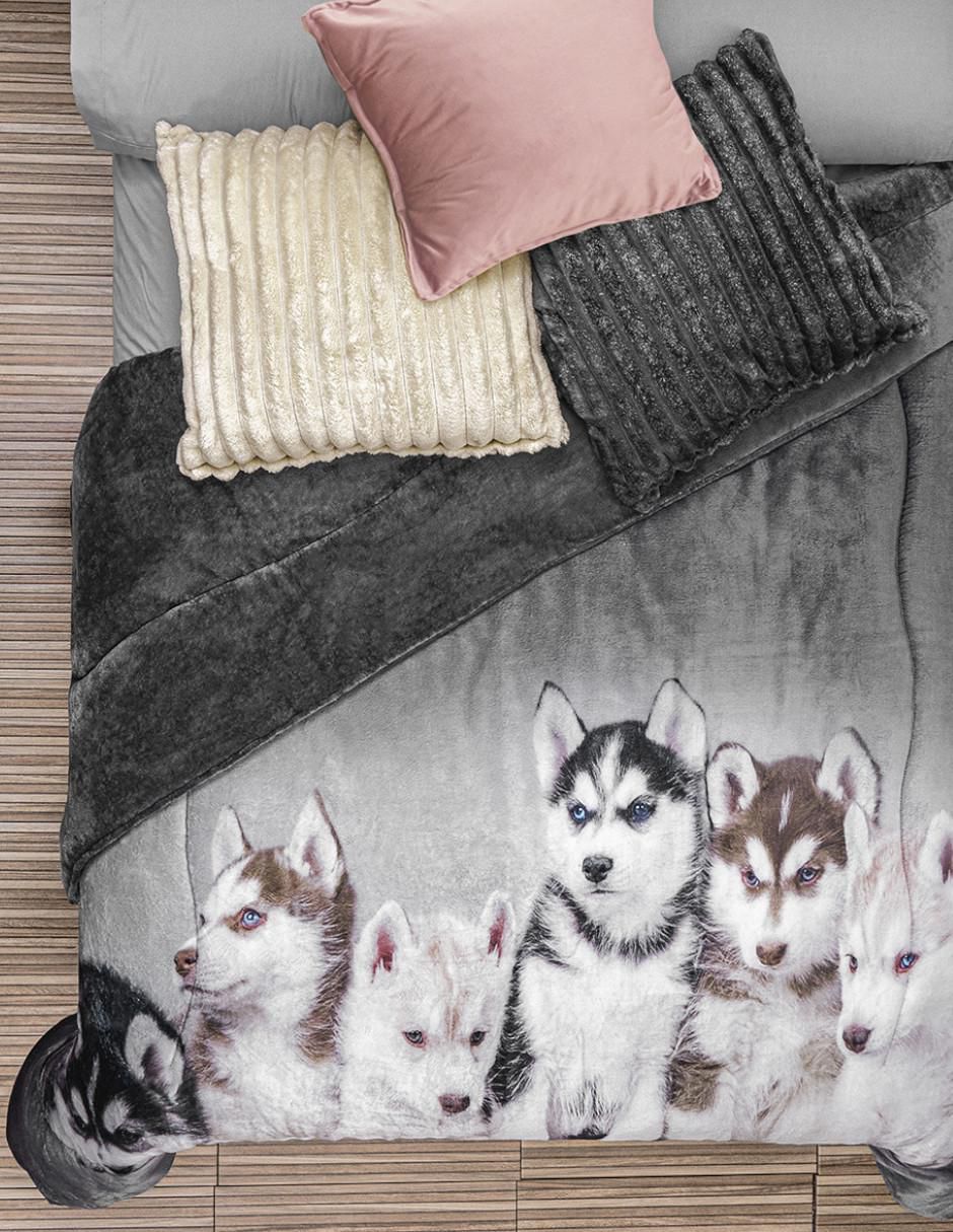 Cobertor Siberian Dogs 2