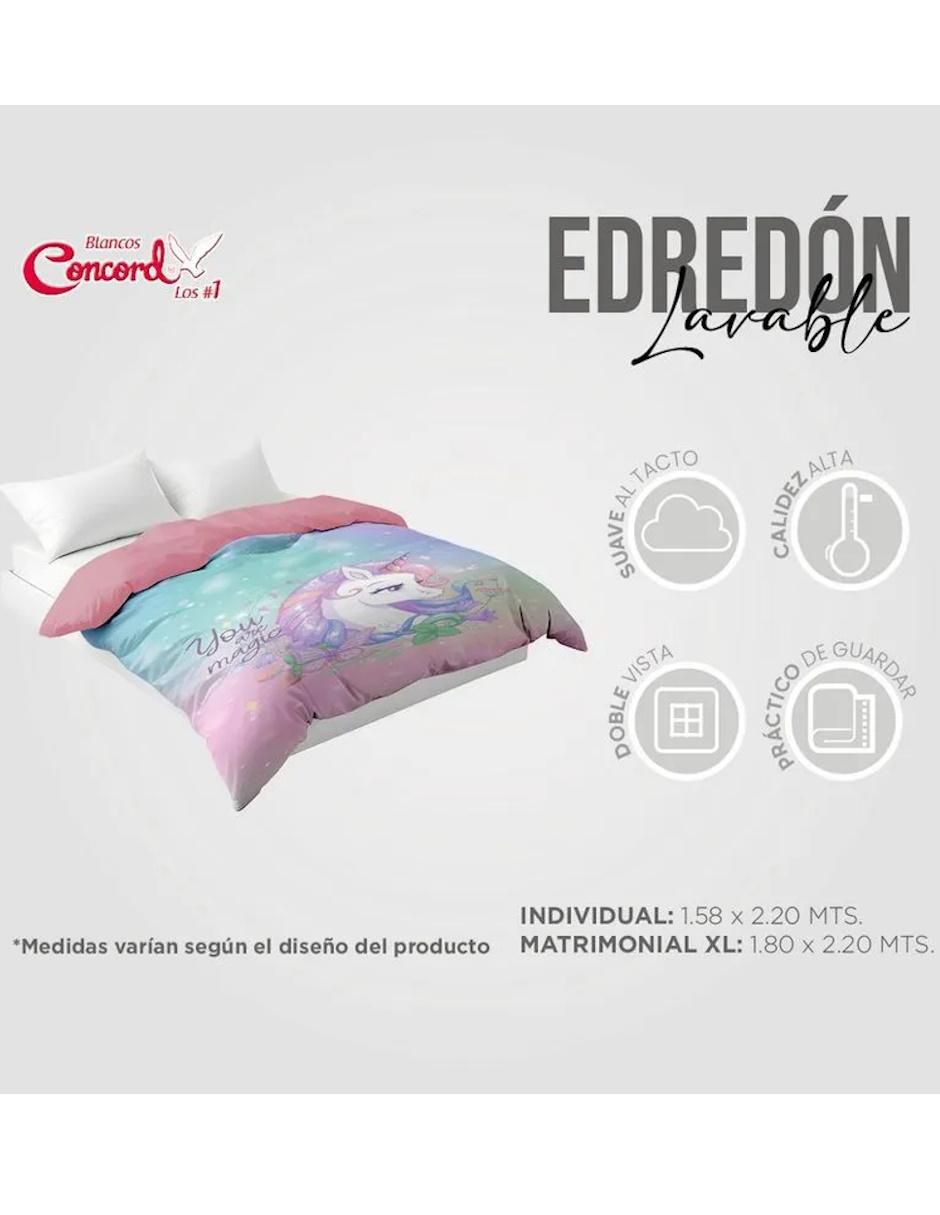 Set edredón Concord Unicornio Star