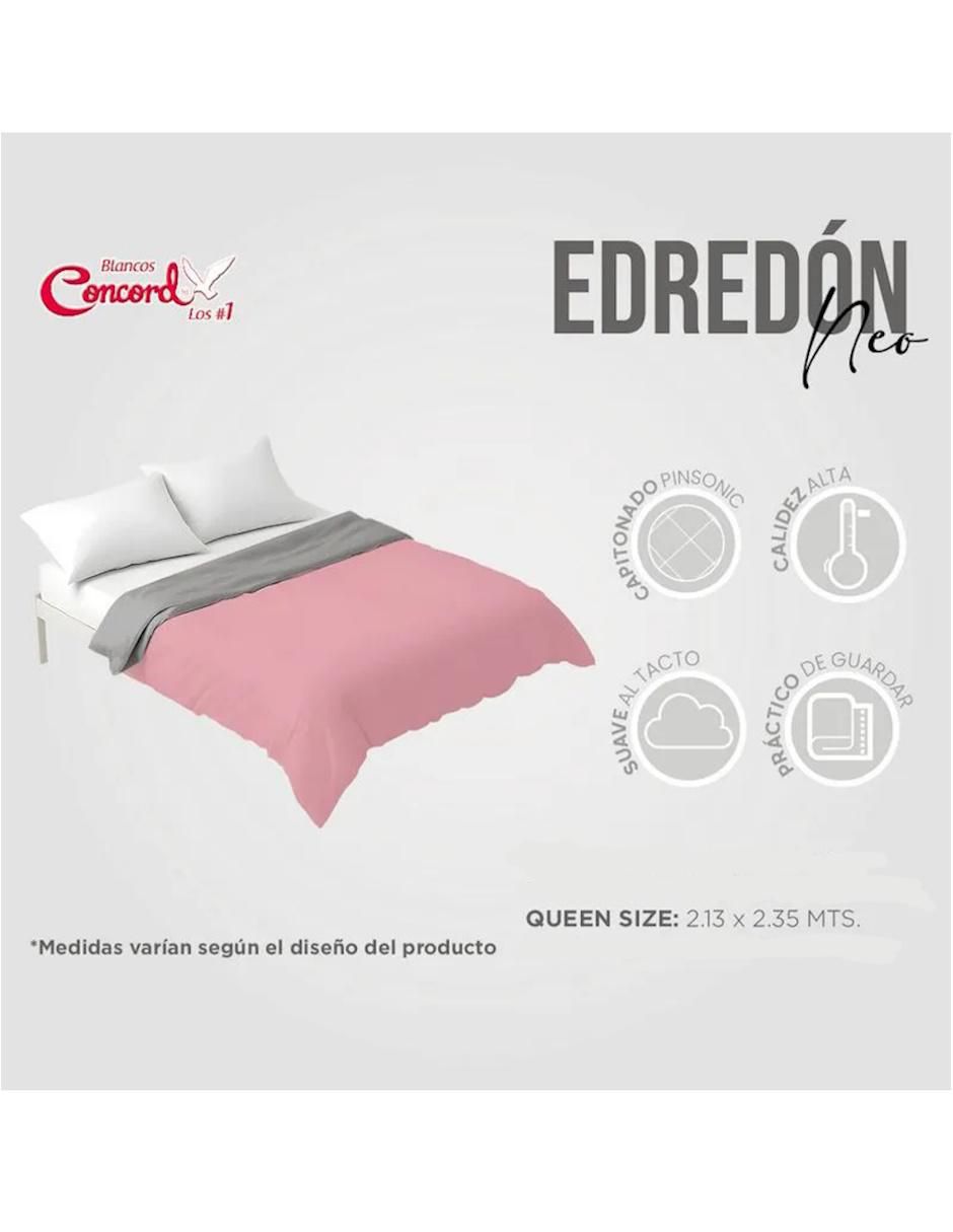 Edredón Concord Neo Rosa King Size