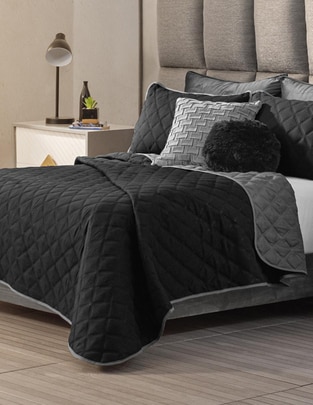 Set de colcha Light Platinum Noir Set de colcha Light Platinum Noir
