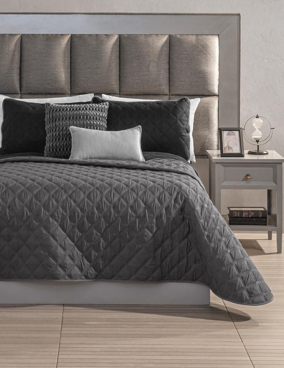 Set de colcha Light Platinum Noir 2