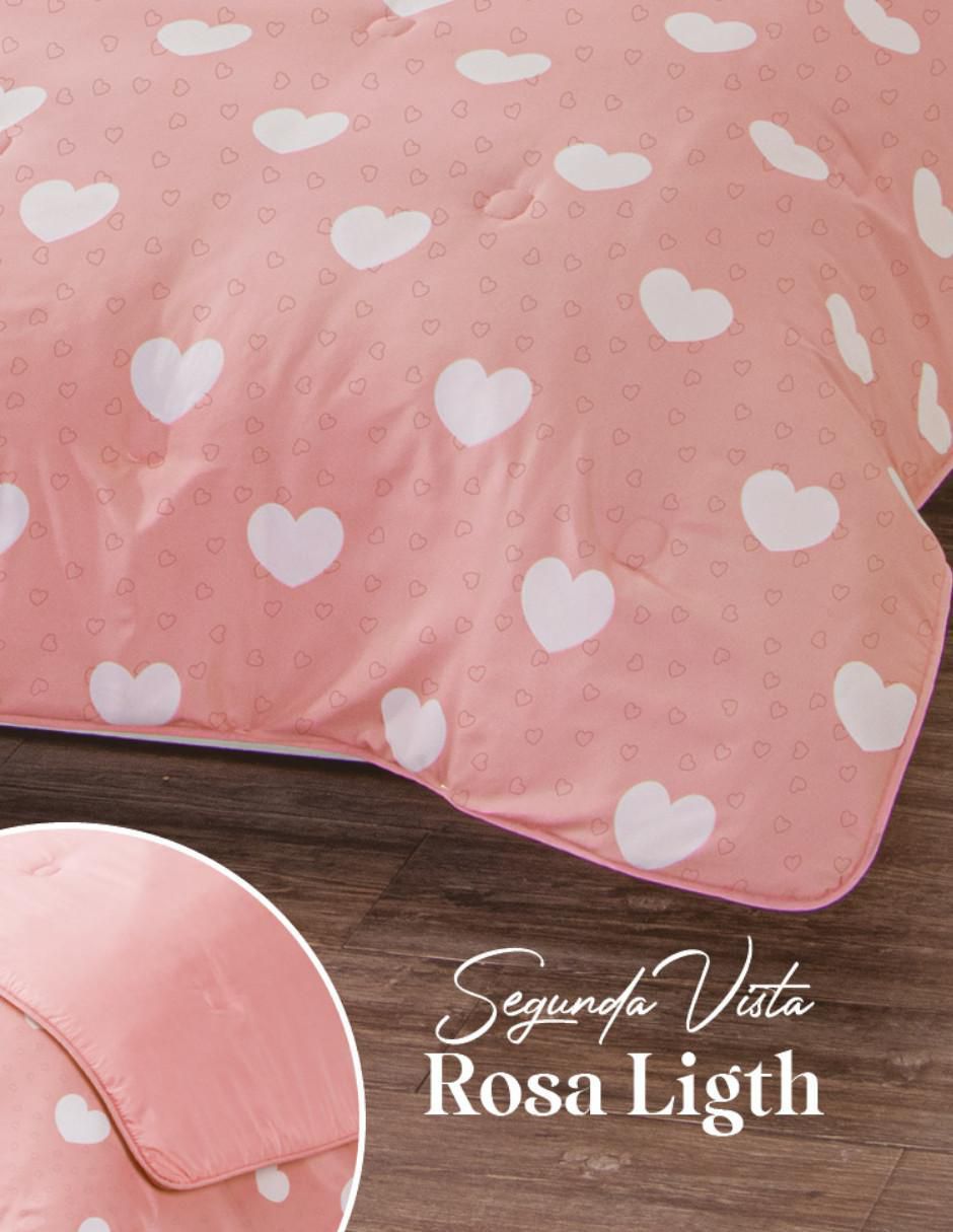 Set edredón Concord Pink Hearts
