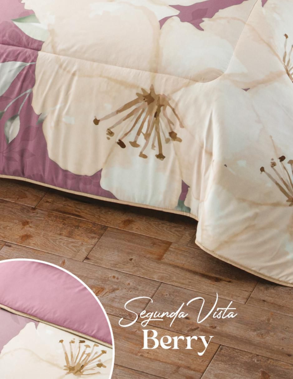 Set edredón Iris Lilys 3