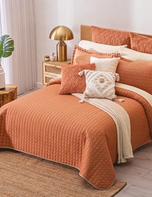 Colcha Arcilla Ivory Mix