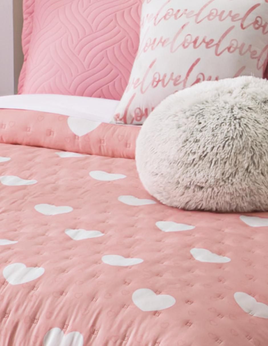 Colcha Concord Pink Love