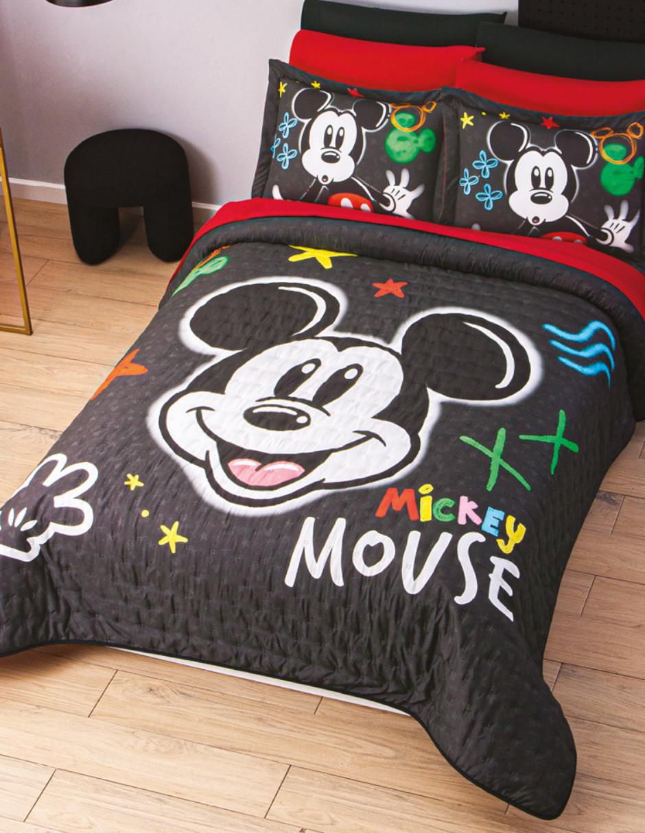 Colcha Concord Mickey Neón