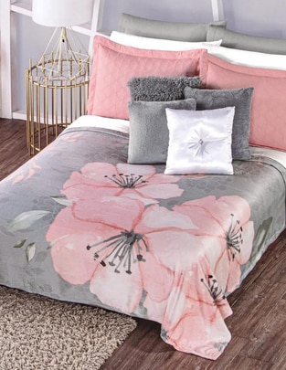 Cobertor Zion estampado floral Cobertor Zion estampado floral