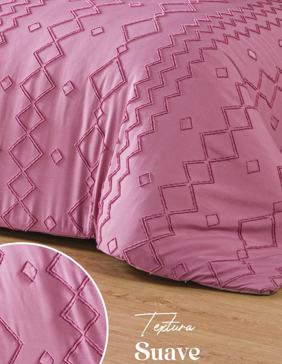 Set edredón Malva Rose Bohemio 2