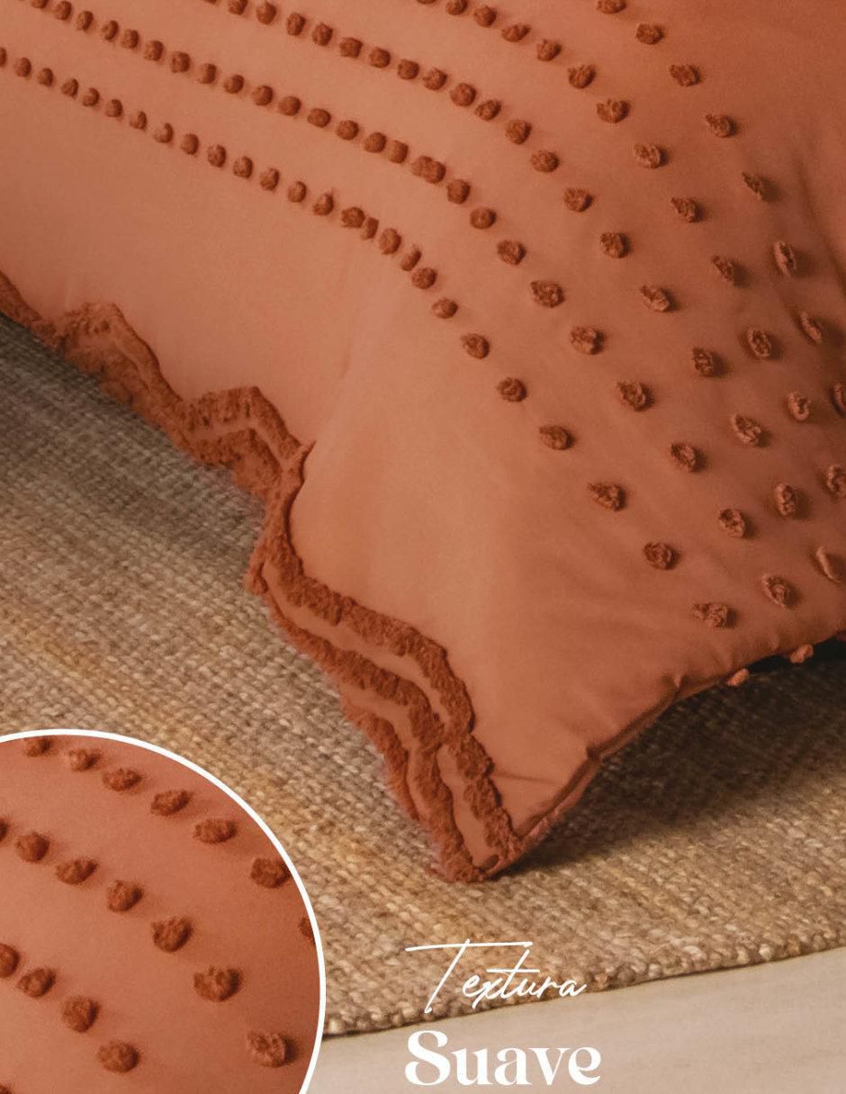 Set edredón Arcilla Boho Tufted