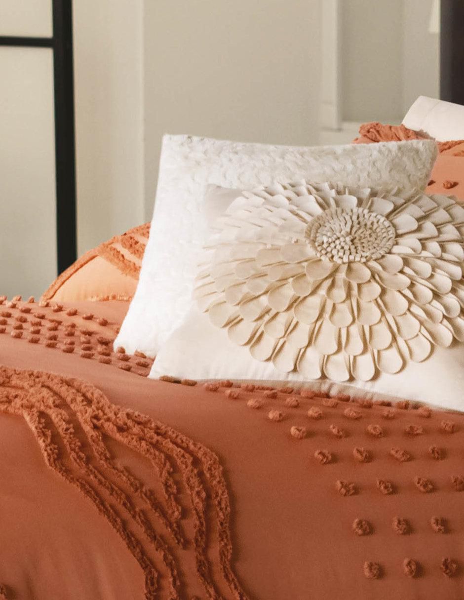 Set edredón Arcilla Boho Tufted