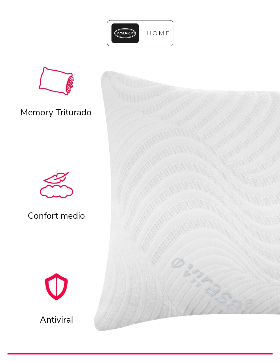 Almohada América Cosmos firmeza alta 8