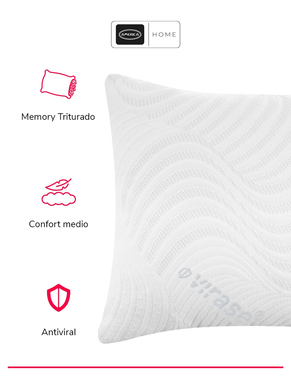 Almohada América Cosmos firmeza alta