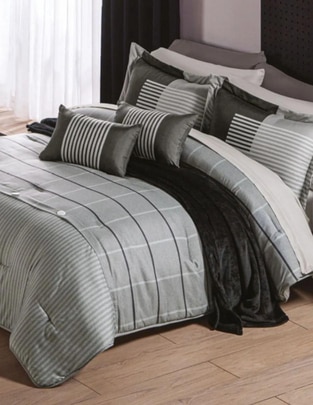 Set edredón Industrial Gray